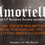 AMORIELLO Release Lyric Video for Debut Single, “Battle Song (feat. Vinny Appice),” Off of Upcoming, Self-Titled Album